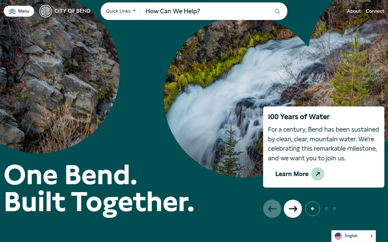 City of Bend official website for local obituary and vital records